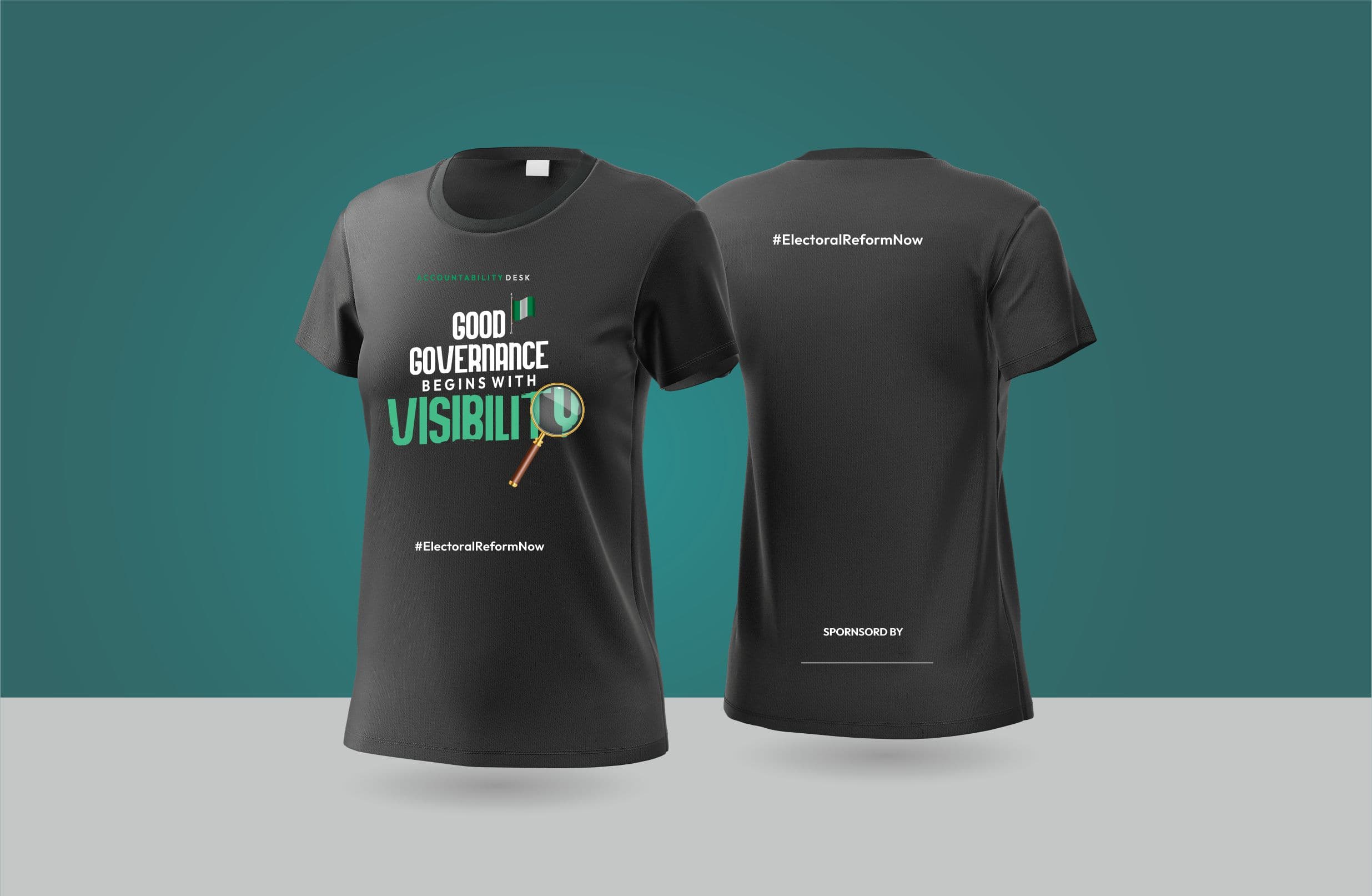 Mockup SHirts Accountability Black Roundneck