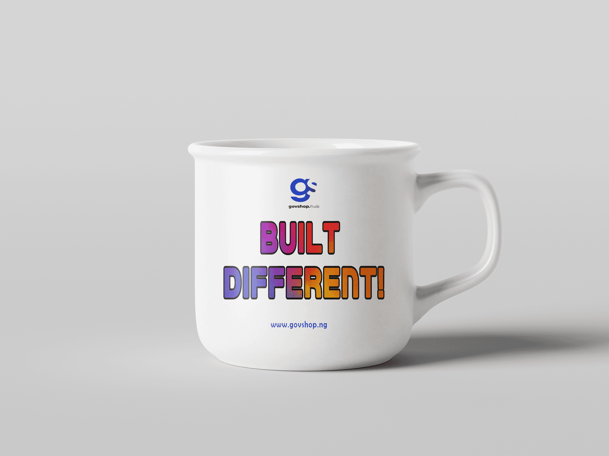 Mockup cups built different!