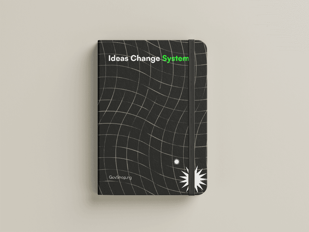 Mockup notebooks ideas change system