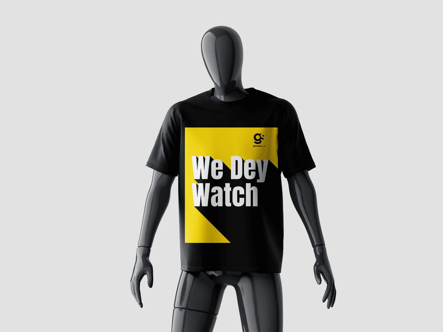 Mockup shirts we dey watch